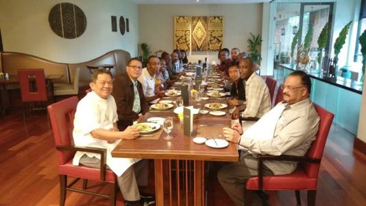 George Thomas: Certification event, Bangkok